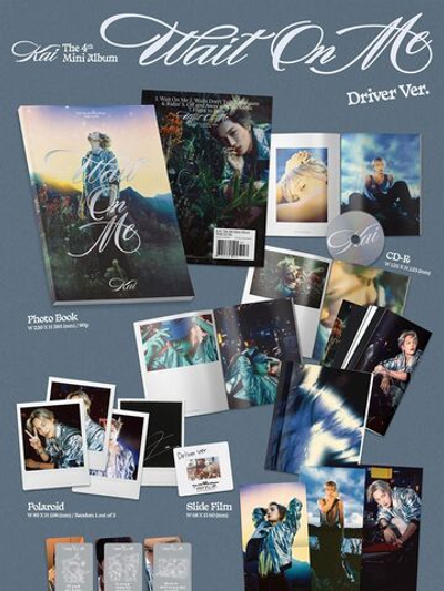 Альбом KAI - WAIT ON ME 4th Mini Album PHOTO BOOK RANDOM Version