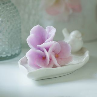 Гортензия букетная малая силиконовая форма 3D для мыла Saponelli