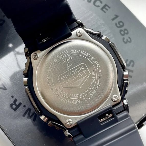 Мужские часы Casio G-Shock GM-2100BB-1A