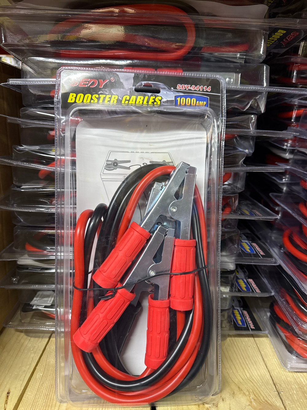 Провод пусковой прикуриватель в пакете 1000 арт 94114