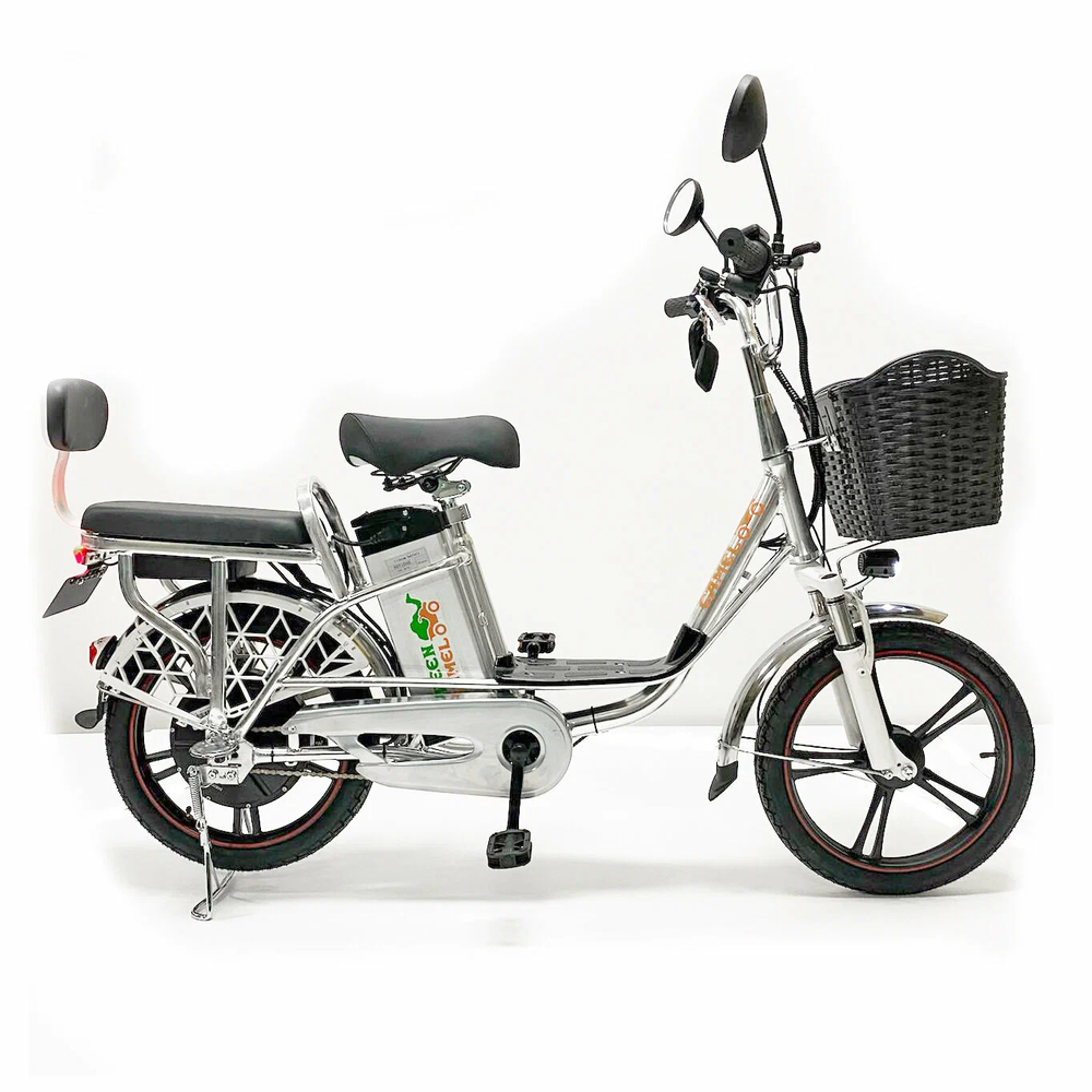 Электровелосипед GreenCamel Транк 18 V8 R18 250W 60v20Ah, алюм, DD, гидравлика