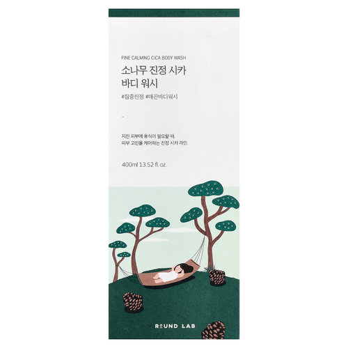 Round Lab, Успокаивающий гель для душа с экстрактом сосны, 400 мл (13,52 жидк. унц.)