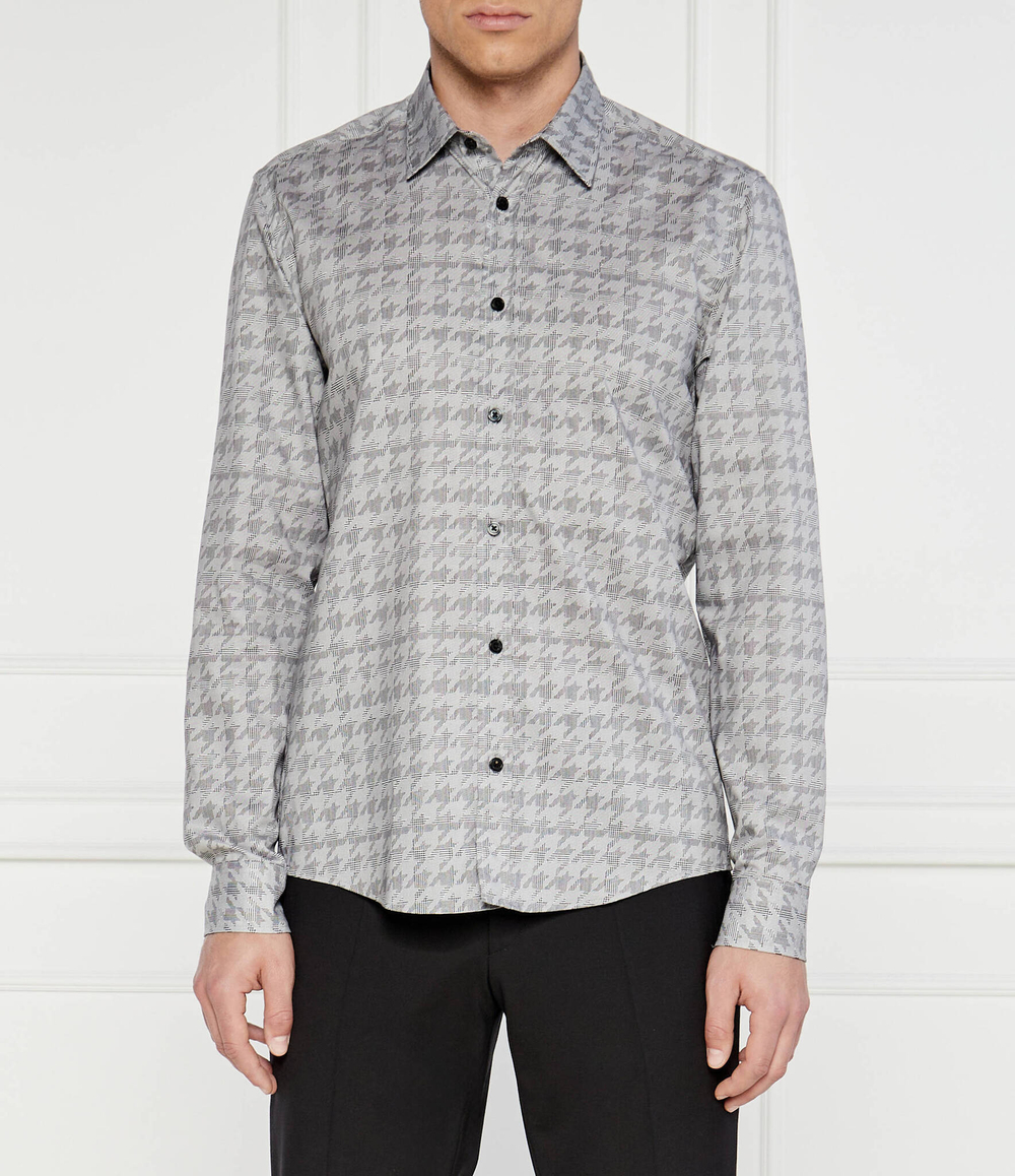 Рубашка BOSS BLACK - серый(50521590)