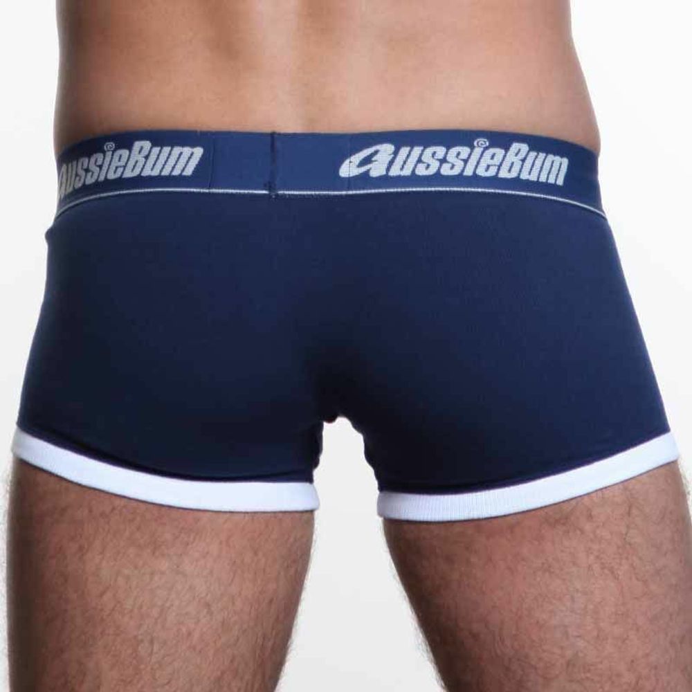 Мужские трусы хипсы темно-синие Aussiebum Flex Indigo AB00126