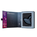 Серая анальная вибровтулка 7,8см Satisfyer Booty Absolute Beginners 4