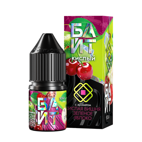 Ароматизатор БАЙТ by OGGO Кислая Вишня Зеленое яблоко