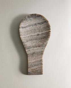 ZARA HOME МРАМОРНАЯ ПОДСТАВКА ПОД ЛОЖКУ, СЕРЫЙ