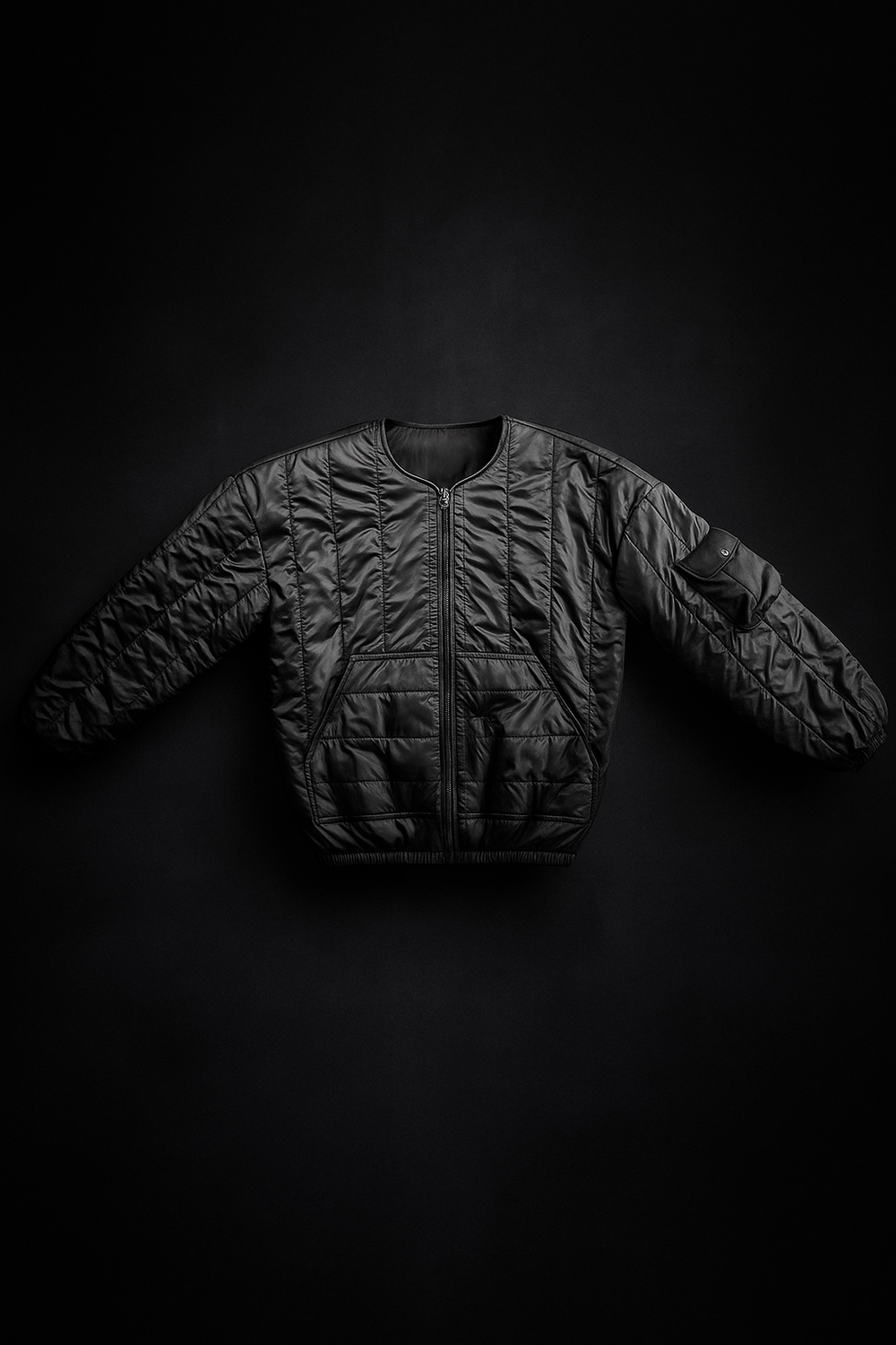 Hoodiember black / pocket