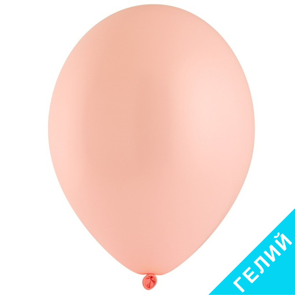 Воздушные шары Belbal, пастель 454 нежно-розовый, 50 шт. размер 14" #1102-1787