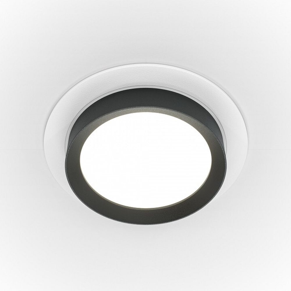 Встраиваемый светильник Maytoni Hoop DL086-GX53-RD-WB