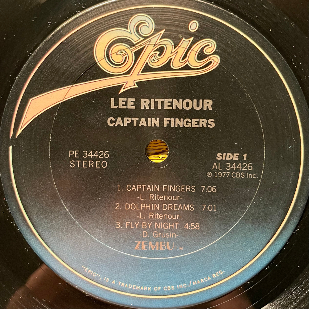 Lee Ritenour ‎– Captain Fingers (США 1978г.)