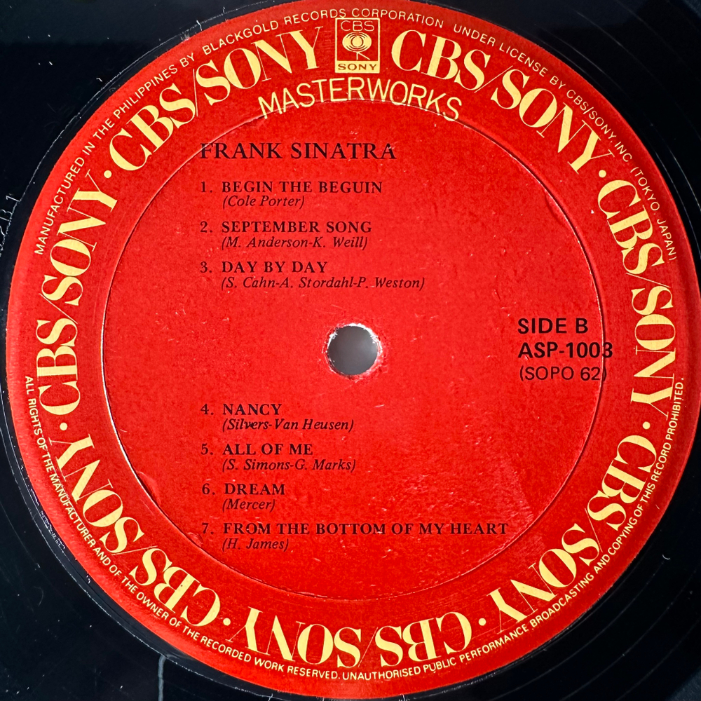 Frank Sinatra ‎– Frank Sinatra 2LP