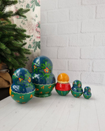 Матрёшка "С курочкой" традиция 5м 15см пузатая