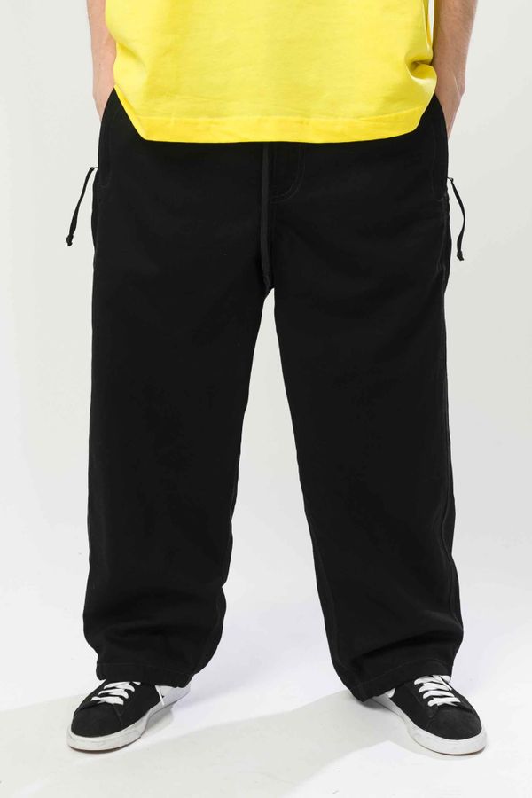 Джинсы Real Baggy Черный/Черные нитки - фото 1