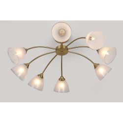 Люстра Rivoli Debra 9189-308 8хЕ27 60 Вт модерн | Rivoli