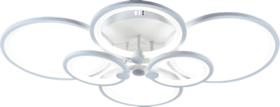 Люстра LI8832/6, белая, 168W, LM8000, 810*560*150 мм