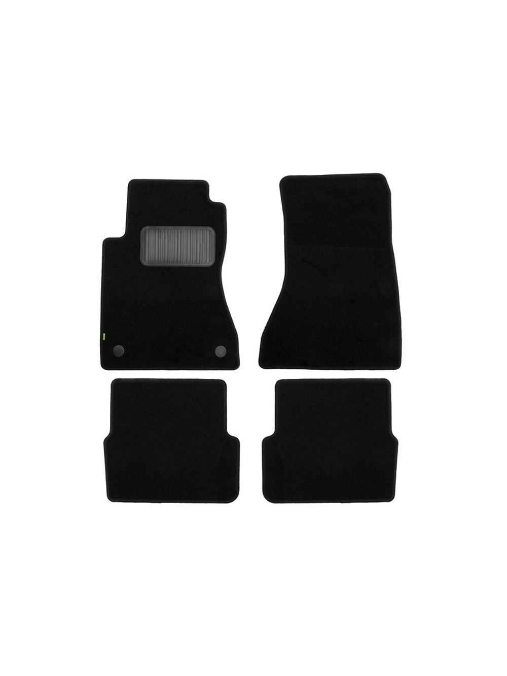 Коврики в салон для CADILLAC CTS АКПП 2002-2007, седан, 4 шт. (текстиль) KLEVER02070401210KH