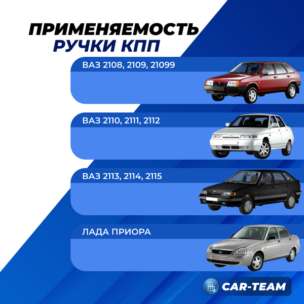 Ручка КПП "Sal-Man" (арт. 01422) ВАЗ 2108-21099, 2110-2112, 2113-2115, Лада Приора в стиле Веста (рычажный привод, черный лак) с зеленой LED-подсветкой