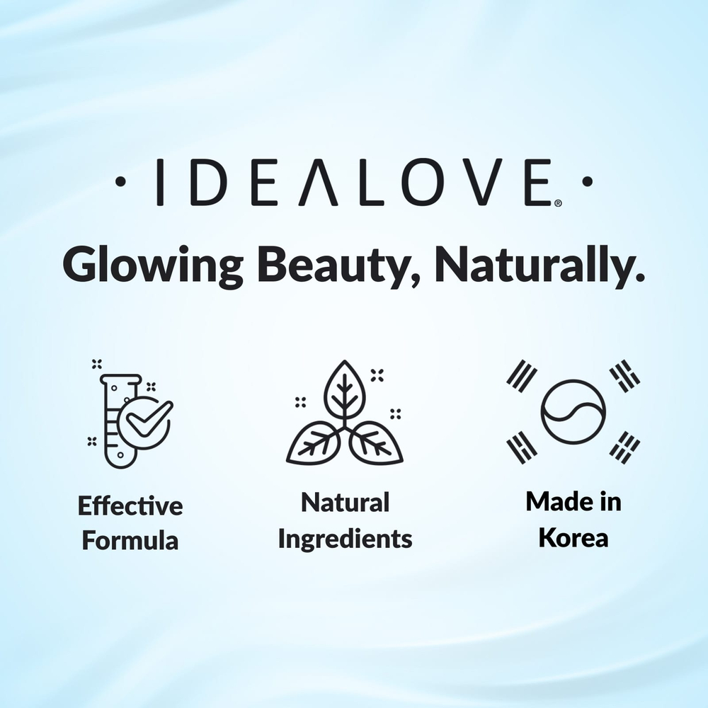 Idealove, Where the Glowing Gets Smooth, сыворотка с витамином C и гиалуроновой кислотой, 30 мл (1 жидк. унция)