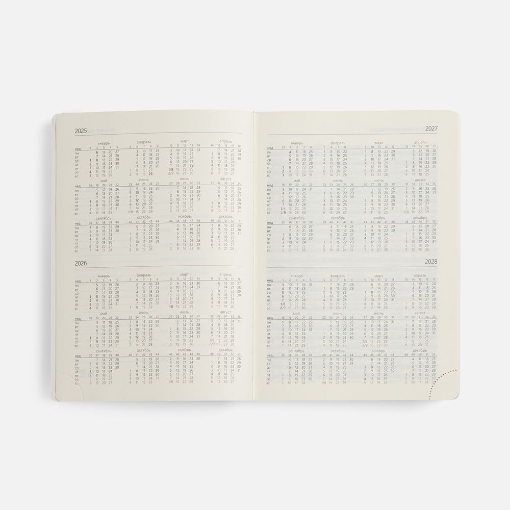 Ежедневник Capital, недатированный, темно-серый