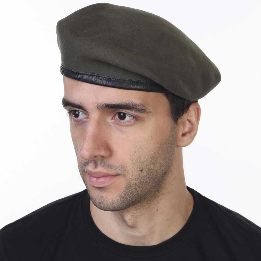 Армейский берет оливковый