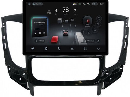 Магнитола для Mitsubishi L200 5 2015-2019 (климат), Pajero Sport 3 2016-2023 (МКПП), FIAT Fullback - Teyes CC4-PRO монитор 13" 2K QLED на Android 13, Snapdragon 778G, 8+128, AI, CarPlay, DSP, 4G SIM-слот