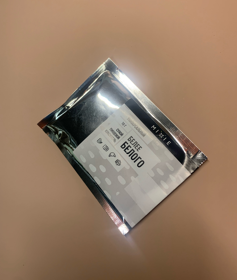 Краситель сухой универсальный MIXIE Белее белого 10 гр