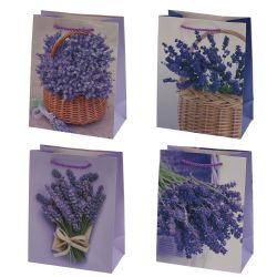 GAEM Пакет подарочный S (бумага 210г/м2, блок 12шт), L18 W10 H23 см, 4в.