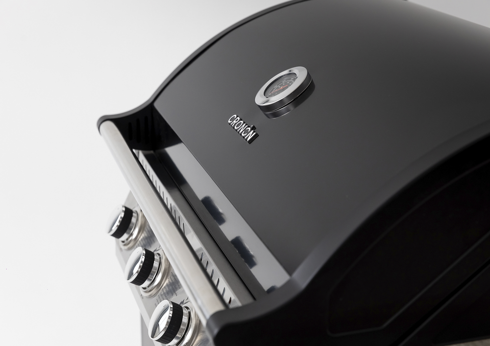 Газовый гриль Lounge D-06G, 79 см, черный/серый каспий