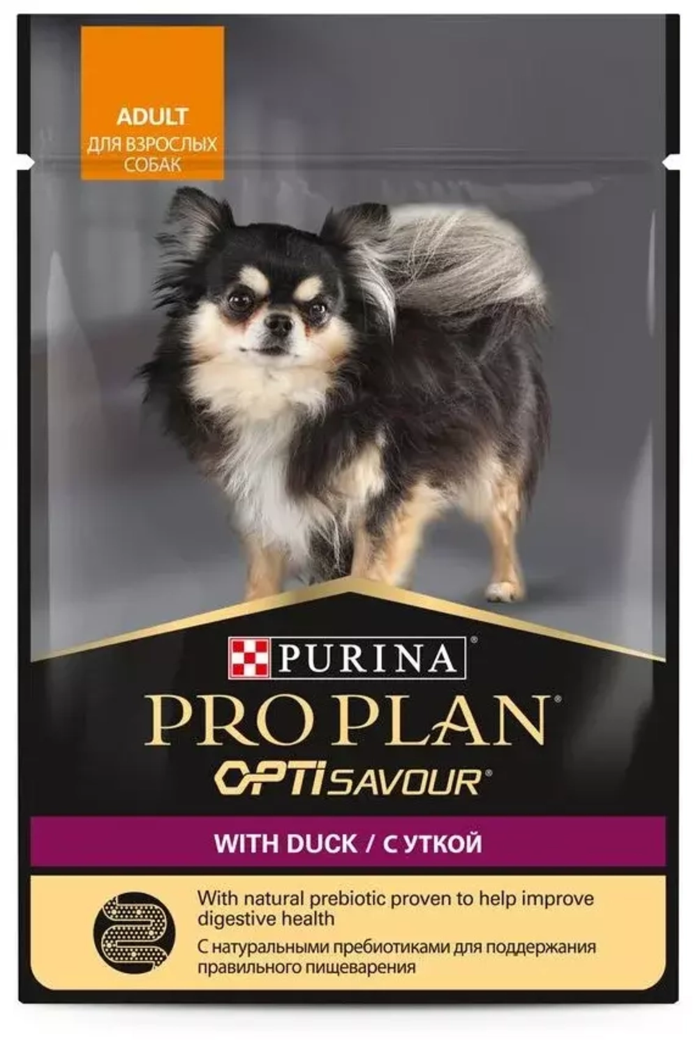 Purina Pro Plan Adult Влажный корм для взрослых собак с уткой, 85 гр