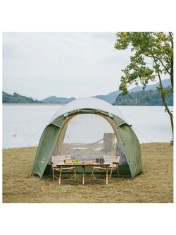 Палатка Naturehike KOTA 4, 4-местная, алюминиевый каркас, олива