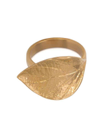 Кольцо «Золотой лист»