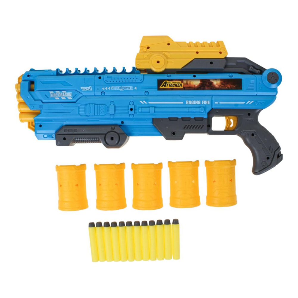 Пистолет с мягк.пулями, коробка JLX8616