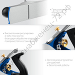 ЗУБР Полуфуганок 350х60 мм, №5, Металлический рубанок (18505-35)