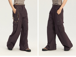 WMNS Штаны Nothomme Monterest Water-Repellent коричневый