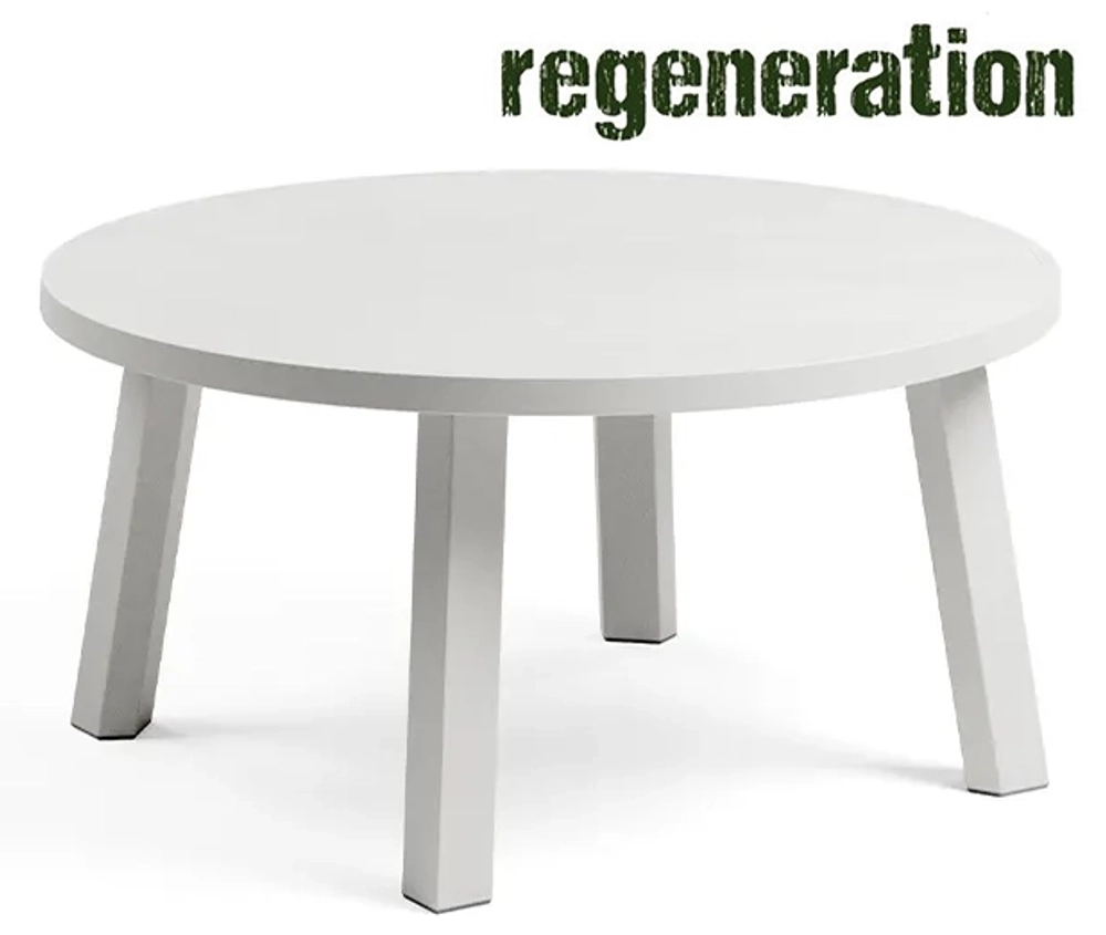 Столик пластиковый кофейный Nardi Maximo Tavolino 60 Mini, гипс