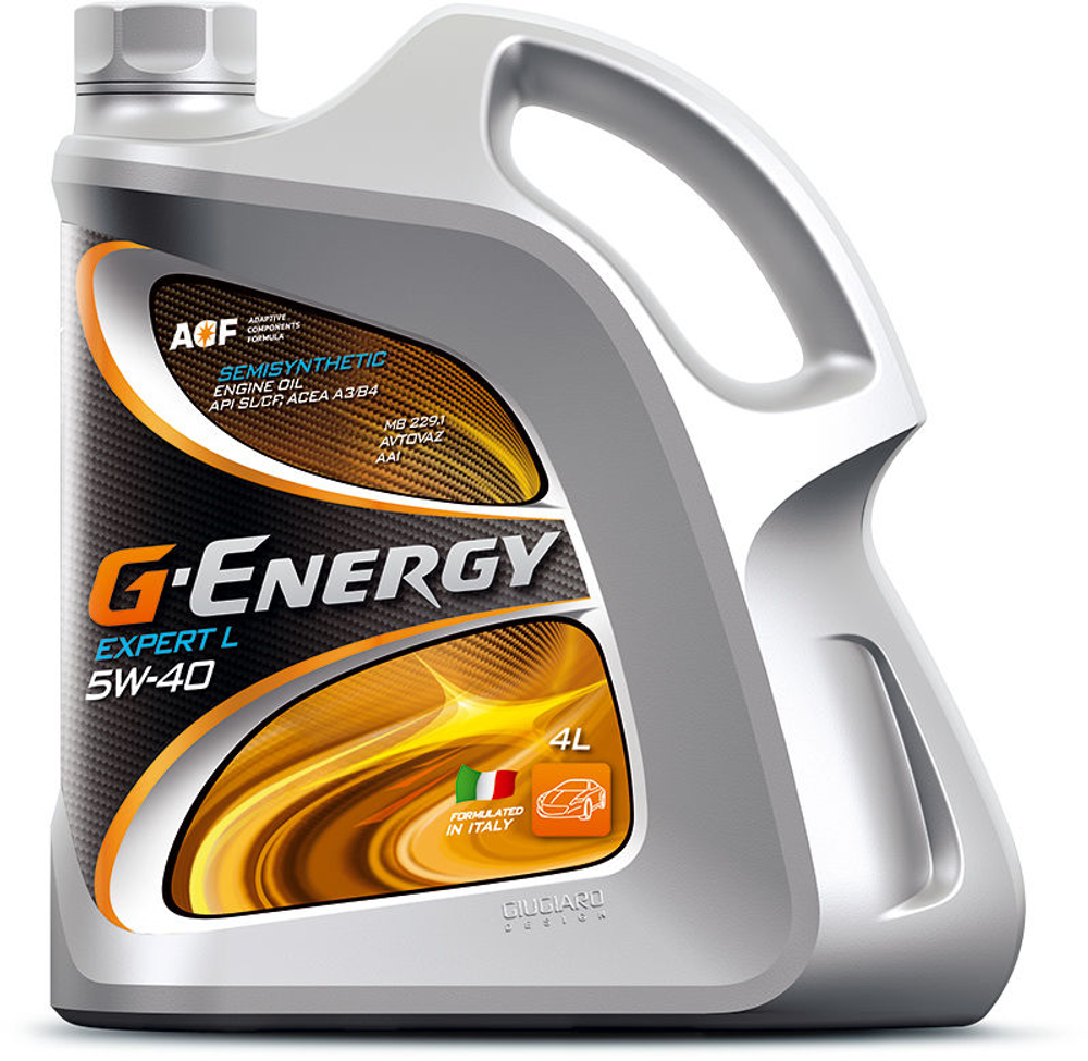 Моторное масло G-Energy Expert L 5W-40, полусинтетическое, 4 л