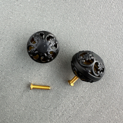 Ручка-кнопка MOS001 black