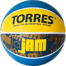 Мяч баскетбольный TORRES Jam B02043, размер 3