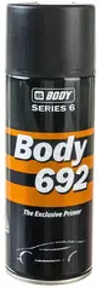 Грунт-наполнитель аэрозольный 1К черный BODY
