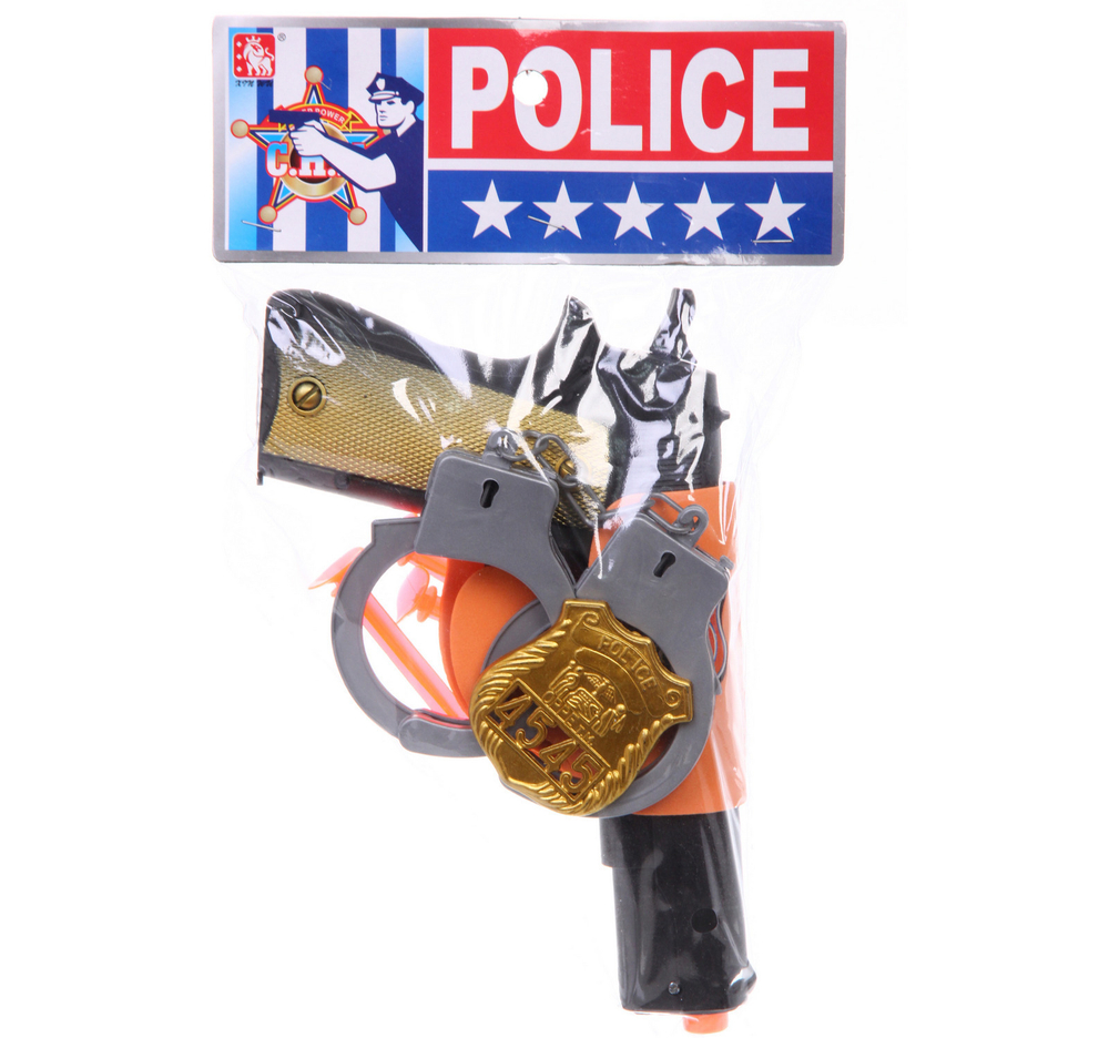 Набор полицейский «Специальный агент - Под прикрытием», 6 предметов, 29*18 см, пакет