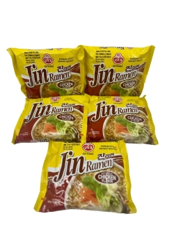 Корейская лапша БП  Джин рамен  с курицей ( 5шт по 110гр.)