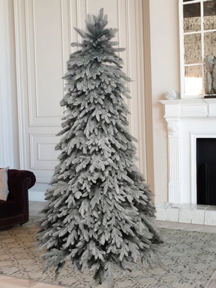 Заснеженная елка «Моника» (Литая хвоя) 230 см / 2,3 м