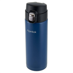 Термокружка вакуумная 380 мл ALPENKOK AK-04812A синяя