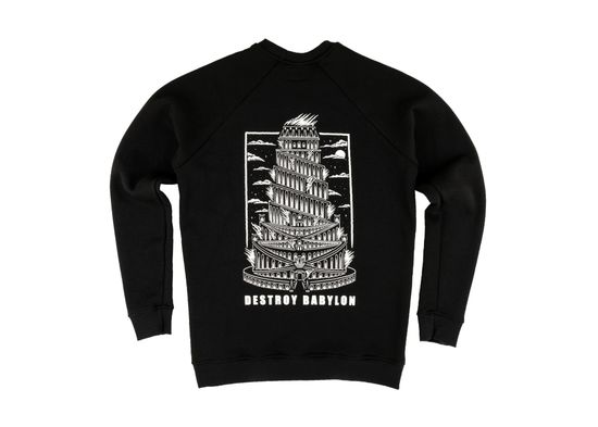 Свитшот HOOK Вавилон черный