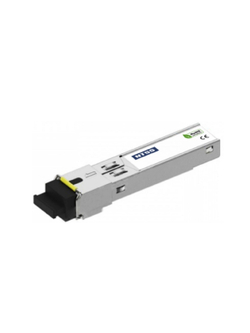 NTSS Модуль NTSS SFP, 1,25Гбит/с, разъём SC, рабочая длина волны 1550/1310нм, SM, WDM, дальность до 3км, ОБ 6дБ, DDM NTSS-SFP-1.25G-53-3SD