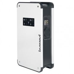 Металлическая однофазная зарядная станция Legrand Green'up Premium, 7.4 кВт, 32 А, для 2 автомобилей (0 590 44)