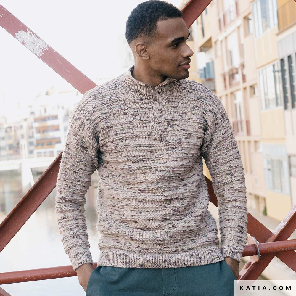 Basic Merino Tweed (401/бежево-коричневый-жемчужно-ежевичный-желто-зеленый)