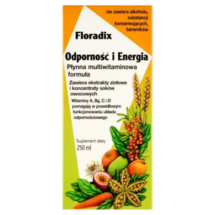 Флорадикс Иммунитет и энергия диетическая добавка, 250 мл