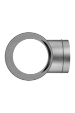 Тройник TRG D400 с выходом D250 оцинк.сталь ERA PRO